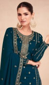 Aashirwad Zari Silk Wedding Wear Salwar Suits Catalog

